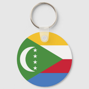 Comoros Flag Sleutelhanger