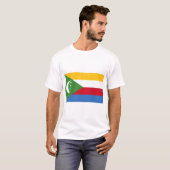 Comoros Flag T-shirt (Voorkant volledig)
