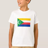 Comoros Flag T-shirt (Voorkant)