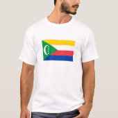 Comoros Flag T-shirt (Voorkant)