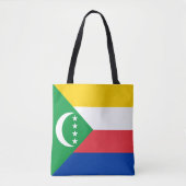 Comoros Flag Tote Bag (Voorkant)