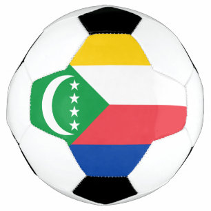 Comoros Flag Voetbal