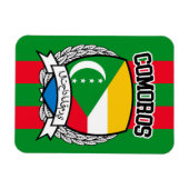 Comoros Magneet (Horizontaal)