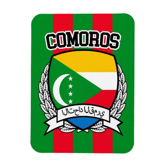 Comoros Magneet (Verticaal)