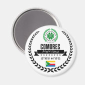 Comoros Magneet (Voorkant / Achterkant)