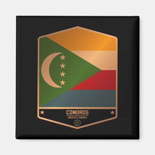 Comoros Magneet (Voorkant)