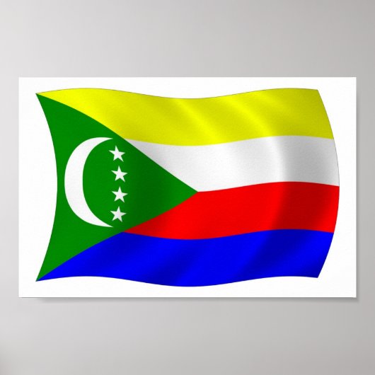 Comoros Poster afdrukken (Voorkant)