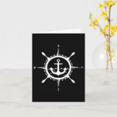 Comp Anchor Maritime Design met Comp Captain Sail Kaart (Gele Bloem)