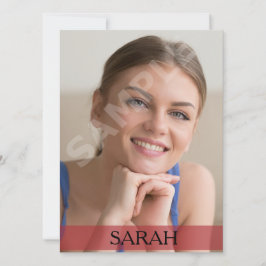 Comp Card-Sjablonen Kaart