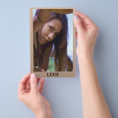 Comp Cards - Model Modeling Composite Comp ZED Aut Flyer (Hand)