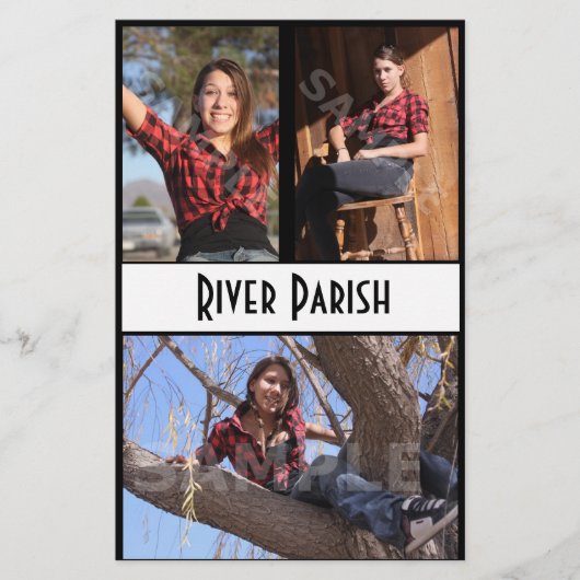 Comp Headshot Kaarten die modelleren (Voorkant)