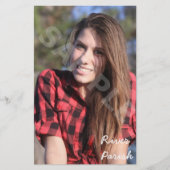 Comp Headshot Kaarten die modelleren (Voorkant)