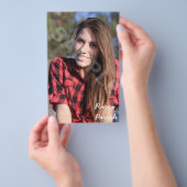 Comp Headshot Kaarten die modelleren (Hand)