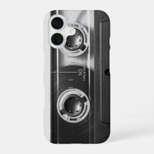 Compact Cassetteband iPhone 16 Hoesje