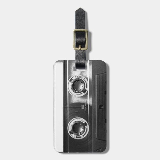 Compact Cassettebandje Bagagelabel (Voorkant verticaal)