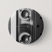 Compact Cassettebandje Ronde Button 5,7 Cm (Voorkant)