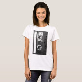 Compact Cassettebandje T-shirt (Voorkant volledig)