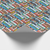 Compact Cassettes Abstracte compositie Cadeaupapier (Hoek)