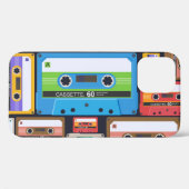 Compact Cassettes Abstracte compositie Case-Mate iPhone Case (Achterkant (horizontaal))