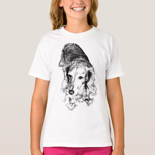 Compact. Committed. – Dachshund Ink T-shirt (Voorkant)