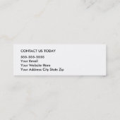 Compact Insurance Visitekaartjes (Achterkant)