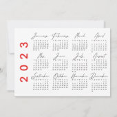 &Compact moderne kalender 2023 (Achterkant)