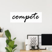 Compact Poster (Thuiskantoor)