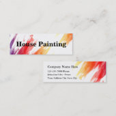 Compact schilderen Visitekaartjes (Voorkant / Achterkant)