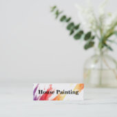 Compact schilderen Visitekaartjes (Staand voorkant)