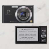 Compact Visitekaartje voor digitale camera fotogra (Voorkant / Achterkant)