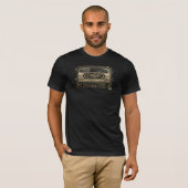 Compacte Cassetteband Oud Retro Vintage T-shirt (Voorkant volledig)