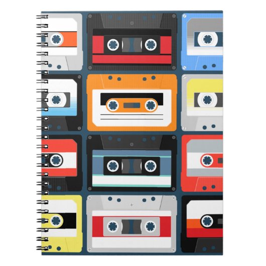 Compacte cassettes. Instellen. afbeelding vlak Notitieboek (Voorkant)