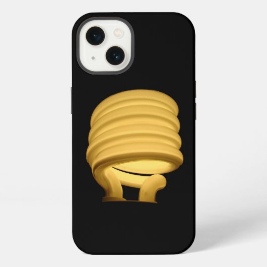 Compacte Fluorescentielamp iPhone Hoesje (Achterkant)
