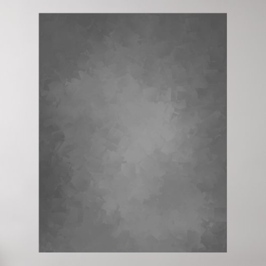 COMPACTE FOTOBACKDROP - Grijze Cubisme Poster (Voorkant)