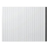 Compacte notitieblok van 5,5 x 6 inch met 40 gelin (Voorkant)