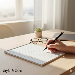 Compacte notitieblok van 5,5 x 6 inch met 40 gelin