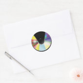 Compacte schijfsticker ronde sticker (Envelop)