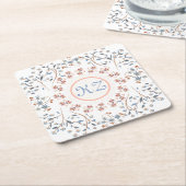 compacte spiegel kartonnen onderzetters (Schuin)