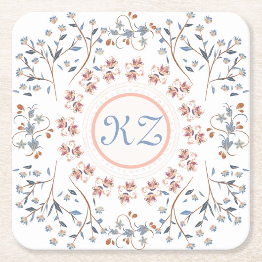 compacte spiegel kartonnen onderzetters (Voorkant)