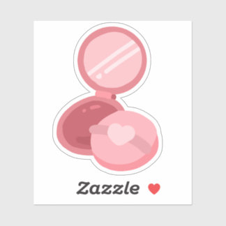 compacte spiegel sticker