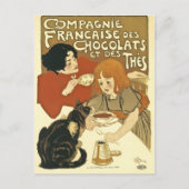 Compagnie Chocalats  Advertisement French Briefkaart (Voorkant)