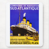 Compagnie De Navigation Sud Atlantique Muismat (Voorkant)
