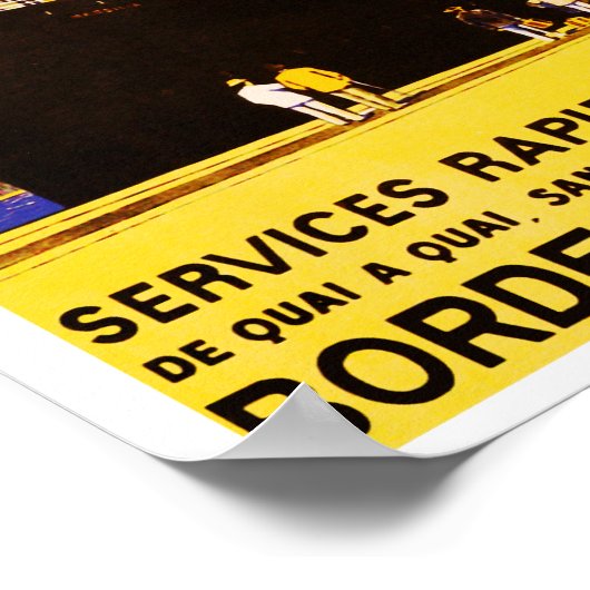 Compagnie De Navigation Sud Atlantique Poster (Hoek)