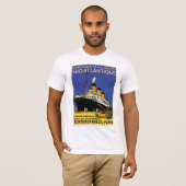 Compagnie de Navigation Sud-Atlantique T-shirt (Voorkant volledig)