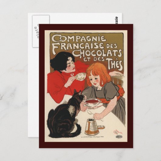 Compagnie Francaise Des Chocolats Briefkaart (Voorkant / Achterkant)