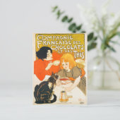 Compagnie Française des Chocolats et des Thès - Briefkaart (Staand voorkant)