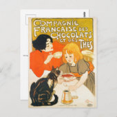 Compagnie Française des Chocolats et des Thès - Briefkaart (Voorkant / Achterkant)