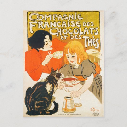 Compagnie Française des Chocolats et des Thès - Briefkaart (Voorkant)