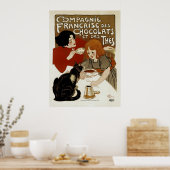 Compagnie Francaise des Chocolats Poster (Keuken)