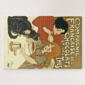 Compagnie French Chocolate 1895 Vintage Ad Legpuzzel (Horizontaal)
